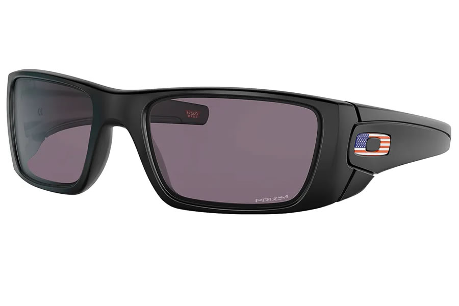 Shop Oakley Fuel Cell Flag with Matte Black Frame and Prizm Gray Lenses ...