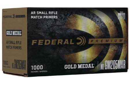 FEDERAL AMMUNITION AR SMALL RIFLE MATCH PRIMERS (GOLD MEDAL) 1000/COUNT