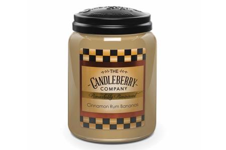 CINNAMON RUM BANANAS 26 OZ CANDLE