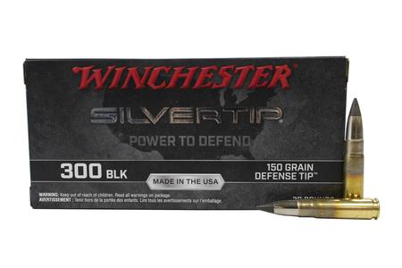 WINCHESTER AMMO 300 Blackout 150 gr Silvertip Defense 20/Box