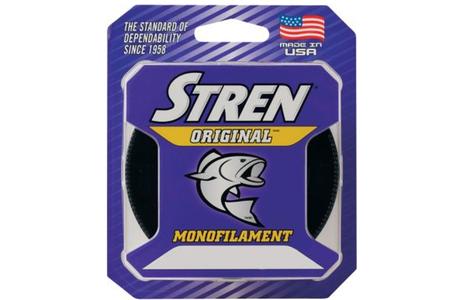 STREN ORIGINAL CLEAR/BLUE FLUOR 4LB.