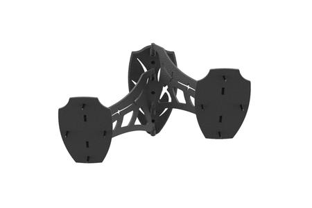 SKULL HOOKER DUAL SHOULDER MOUNT (GRAPHITE BLACK)