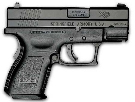 SPRINGFIELD XD SUB COMPACT 9MM