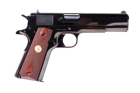 COLT GOVERNMENT 1911 CLASSIC SERIES 45 ACP FULL-SIZE PISTOL WITH ROYAL BLUE FINISH