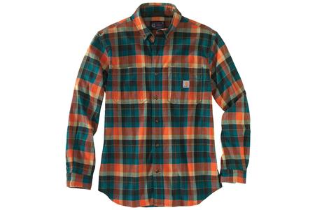 RUGGED FLEX RELAXED FIT MIDWEIGHT FLANNEL LS SHIRT
