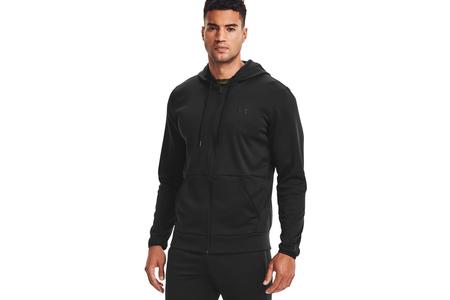 MENS ARMOUR FLEECE FULL ZIP HOODIE