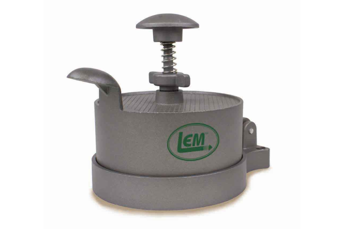 Lem Spring-Loaded Burger Press