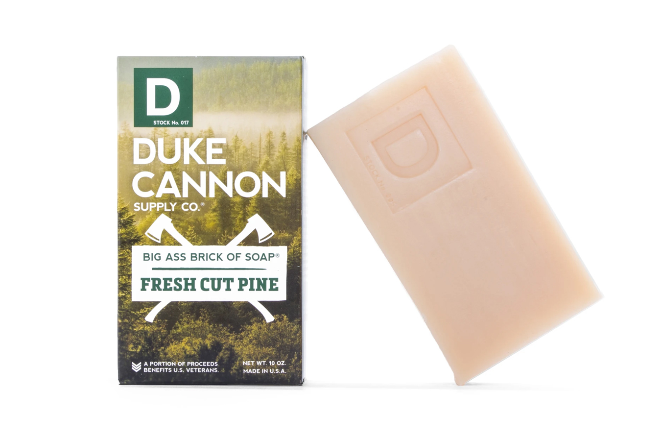 Duke Cannon Fresh Cut Pine Big Ass Brick Of Soap 10oz Vance Outdoors 8643