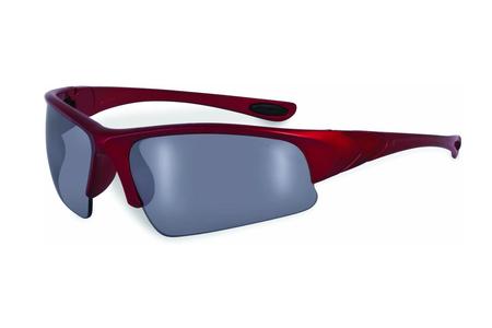 COLVILLE WITH RED FRAME AND SILVER MIRROR LENSES