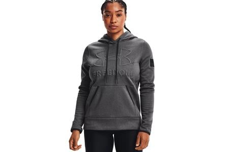 WOMENS UA FREEDOM STORM EMBOSS HOODIE