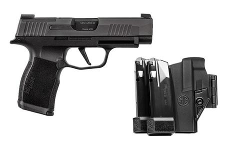 SIG SAUER P365XL 9MM TACPAC WITH ONE 12-ROUND MAG, TWO 15-ROUND MAGS AND KYDEX 