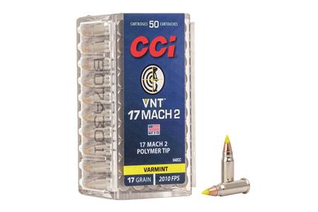CCI AMMUNITION 17 HM2 17 gr VNT Polymer Tip Varmint 50/Box