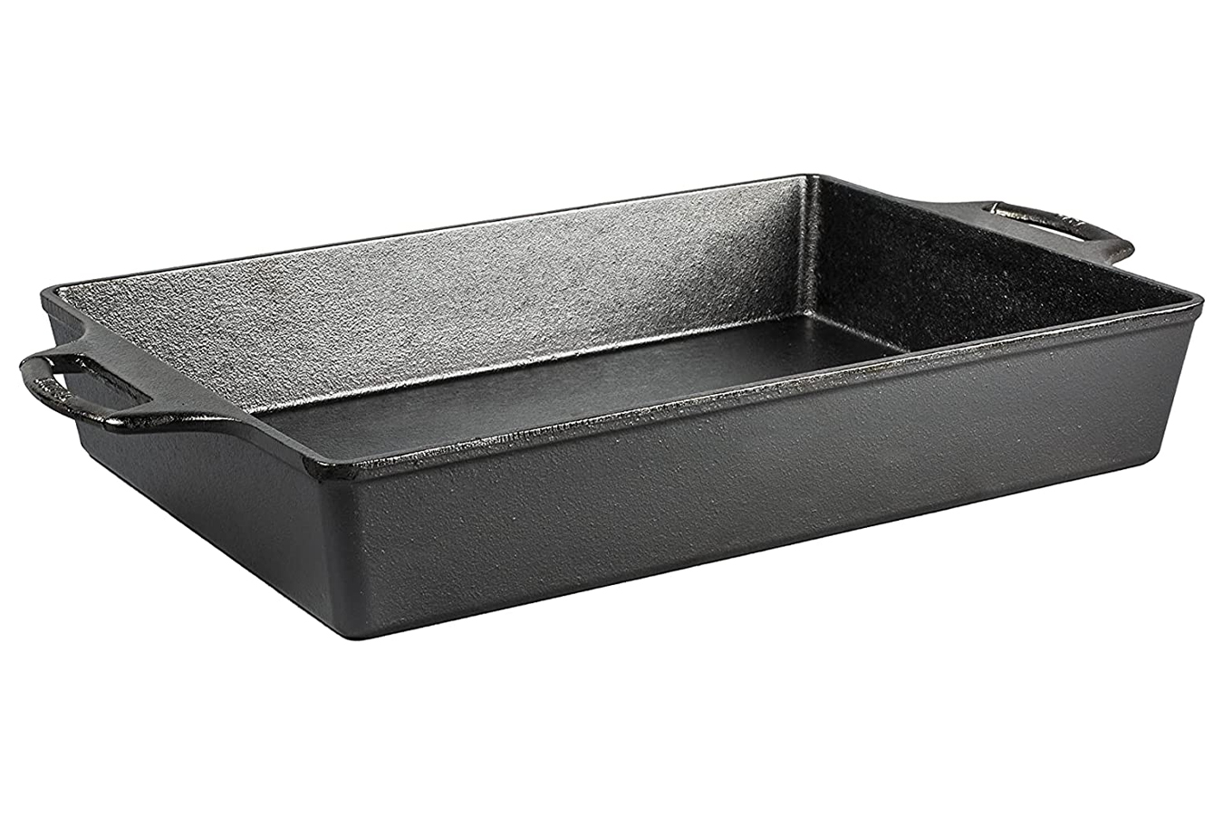 9 x 13 inch Seasoned Cast Iron Casserole