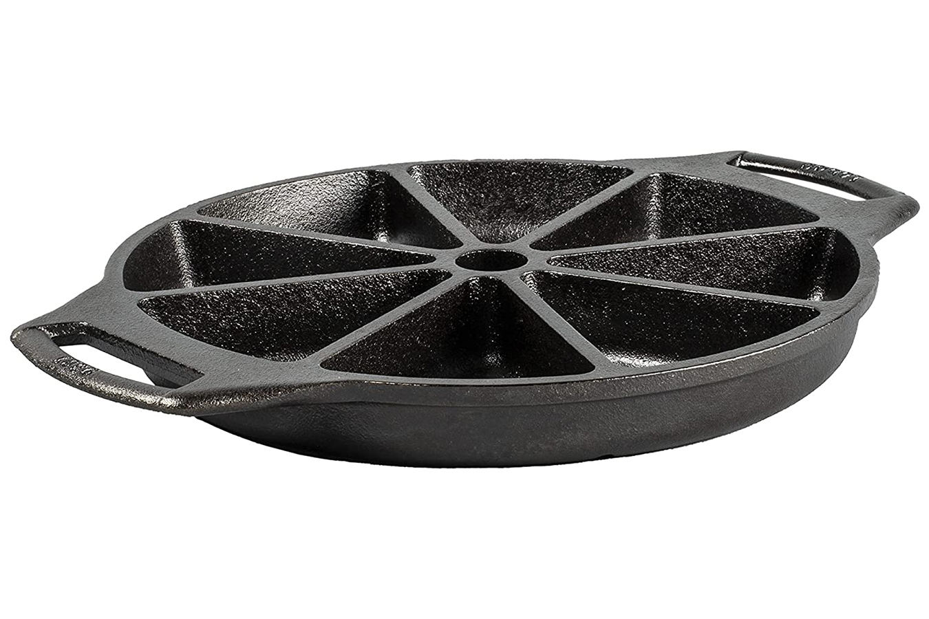 SEASONED CAST IRON WEDGE PAN 