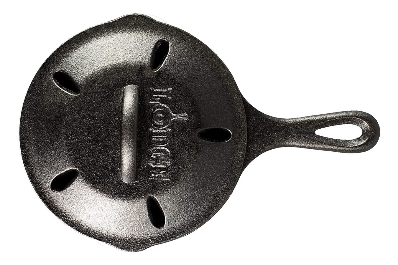 Lodge L3SMSK 6.5 Cast Iron Smoker Skillet, Black