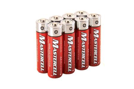 MASTERCELL 8 PACK AA BATTERIES