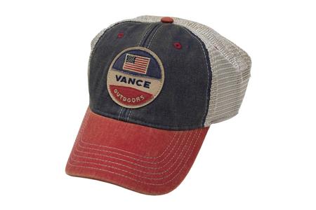 VANCE OUTDOORS FLAG PIN HAT
