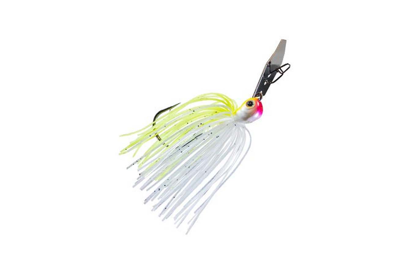 Discount Z Man Fishing Products ChatterBait JackHammer 1/2oz  (Chartreuse/White) for Sale, Online Fishing Baits Store
