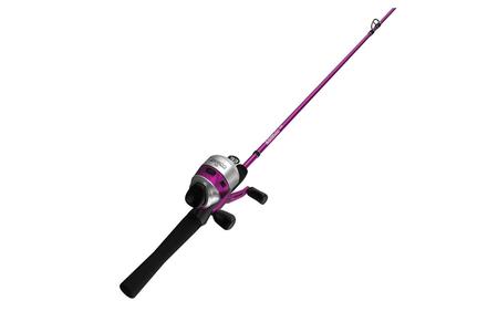33 LADY 602M SPIN CAST COMBO 10# CLEAR