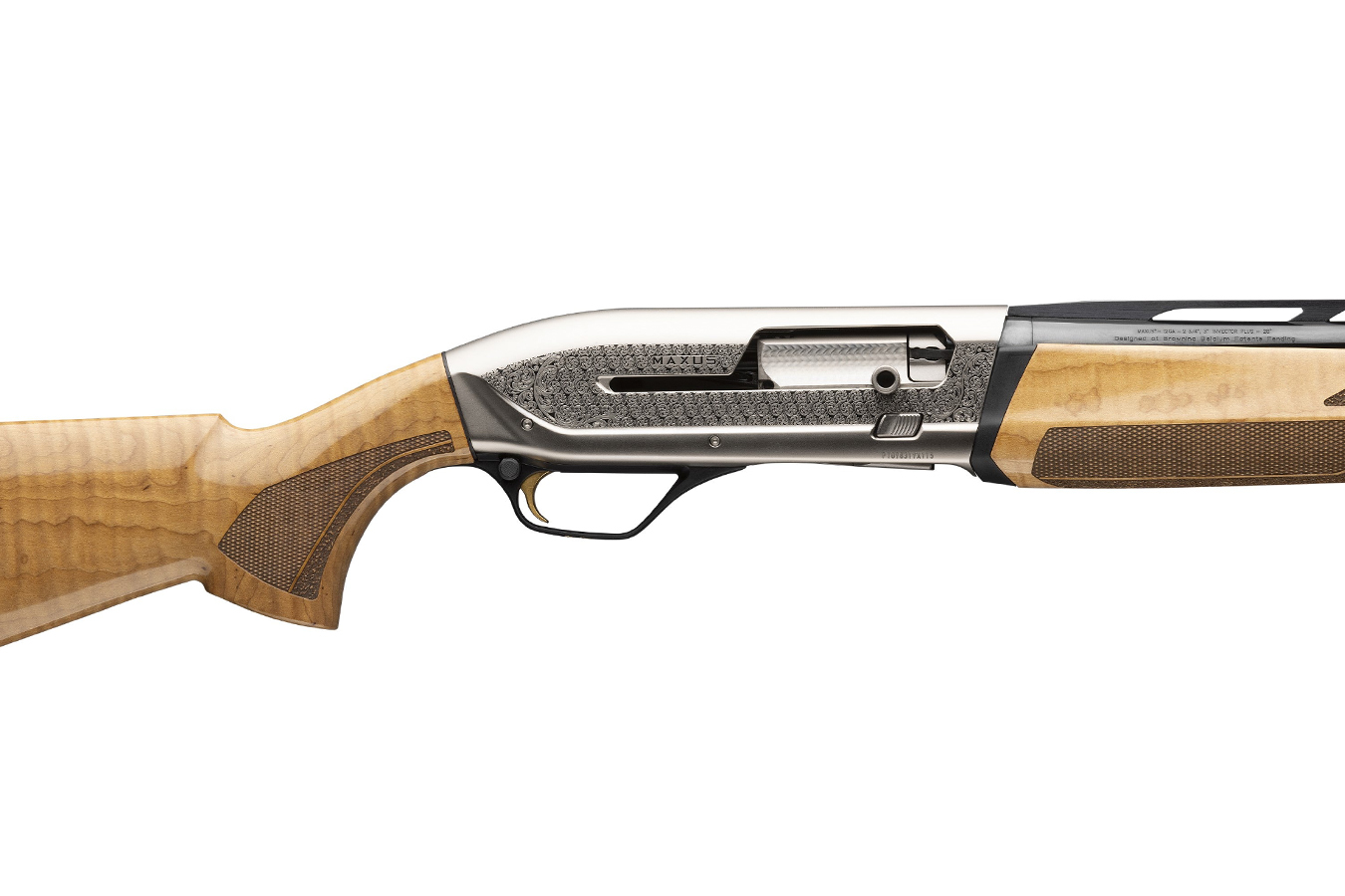 BROWNING FIREARMS Maxus II Ultimate Maple 12-Gauge Semi-Auto Shotgun with AAAA Maple Stock