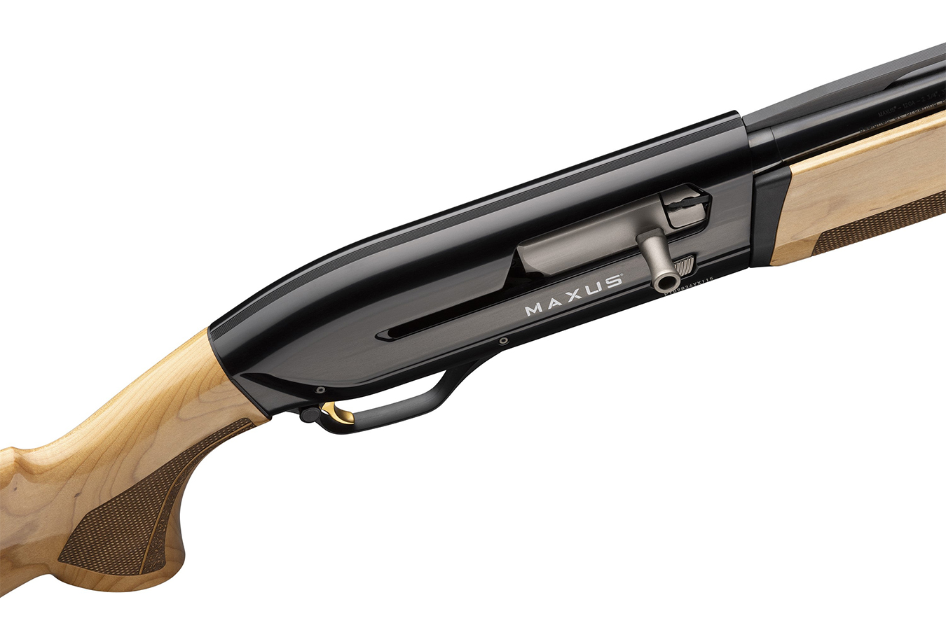 BROWNING FIREARMS Maxus II Hunter Maple 12-Gauge Semi-Auto Shotgun with AAAA Maple Stock