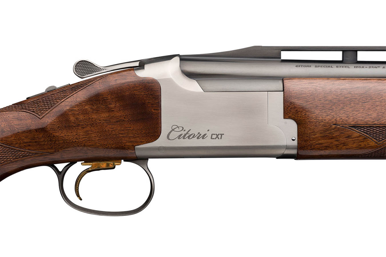 BROWNING FIREARMS Citori CXT White 12 Gauge Over/Under Shotgun with 30 Inch Barrel and Black Walnut Grade II Stock