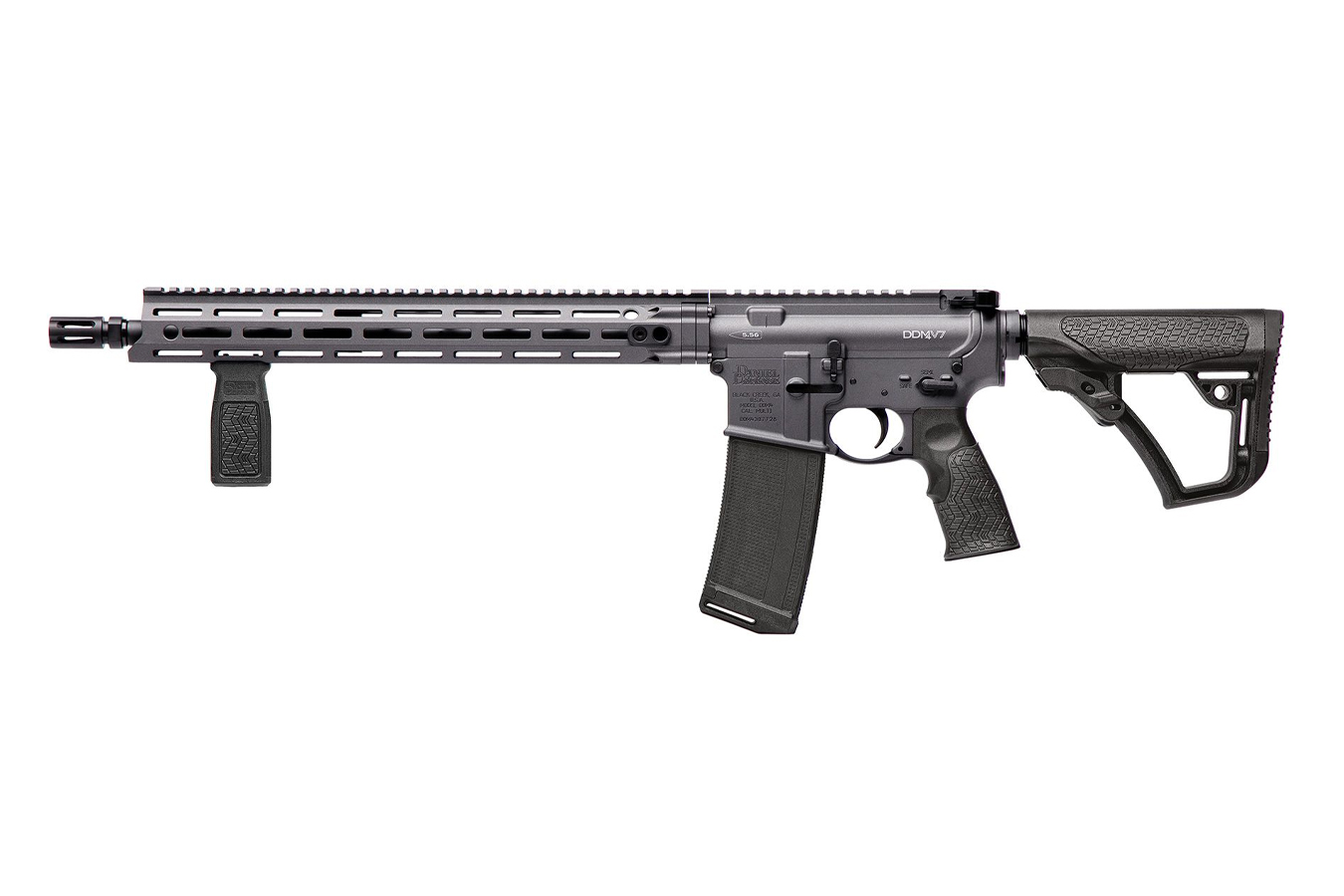 Daniel Defense DDM4 V7 5.56mm Semi-Automatic AR-15 Rifle with Cobalt ...