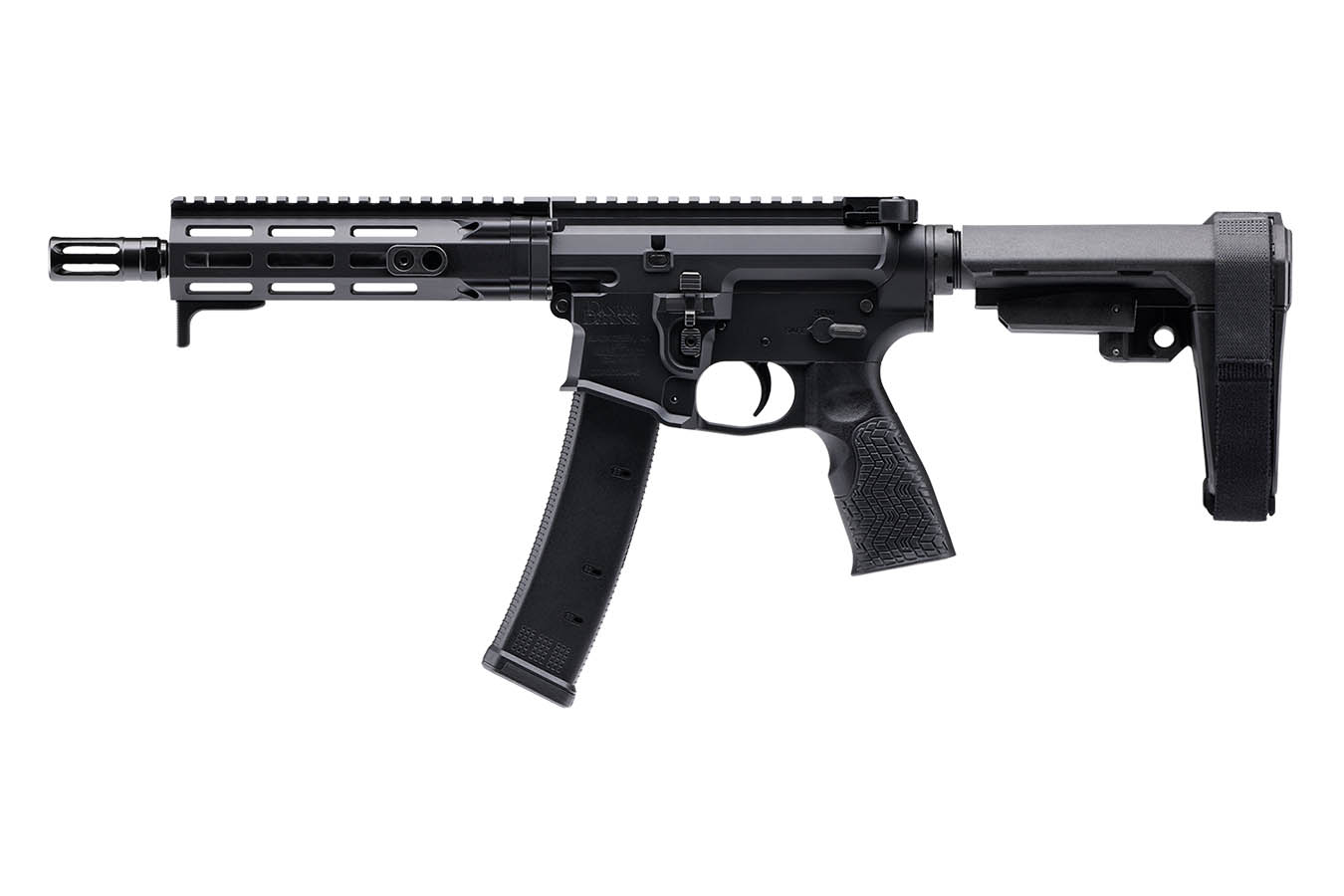 DANIEL DEFENSE DD PCC 9mm Pistol with SB Tactical SB3 5-Position Adjustable Arm Brace