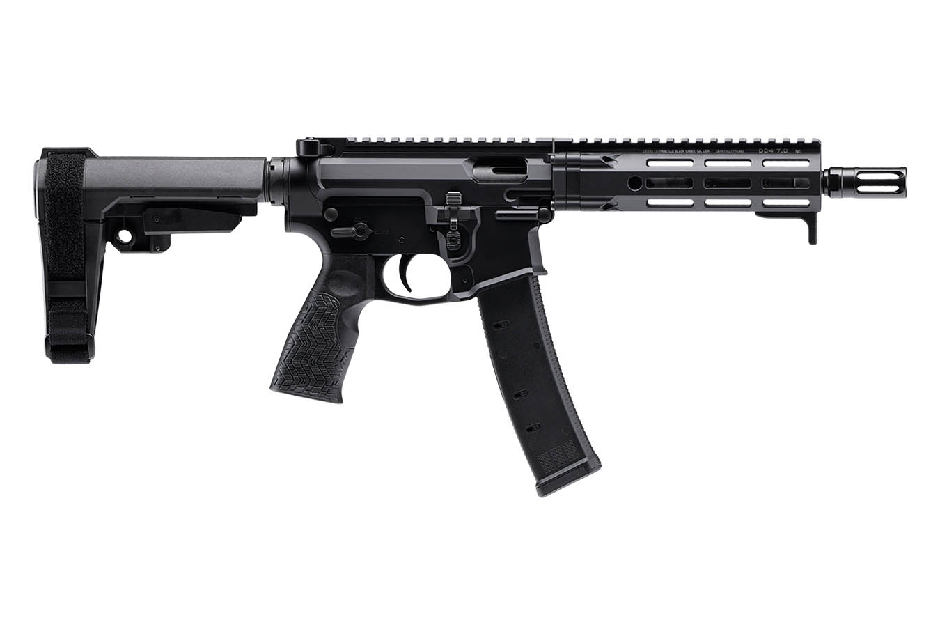 DANIEL DEFENSE DD PCC 9mm Pistol with SB Tactical SB3 5-Position Adjustable Arm Brace