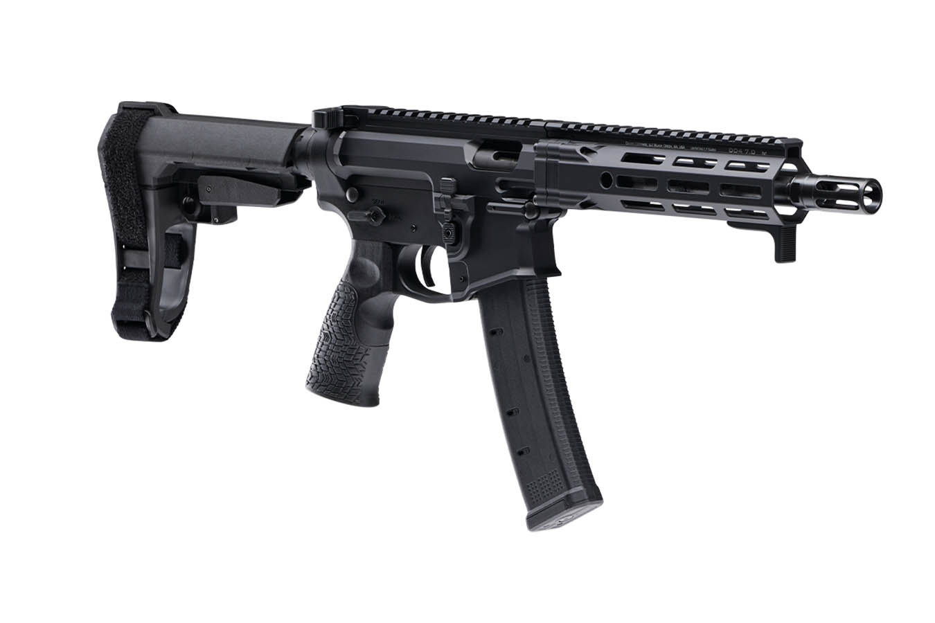 DANIEL DEFENSE DD PCC 9mm Pistol with SB Tactical SB3 5-Position Adjustable Arm Brace