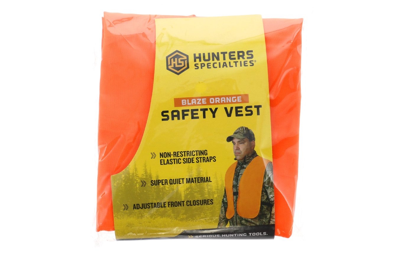 HUNTERS SPECIALTIES Safety Vest Adult Orange Neoprene