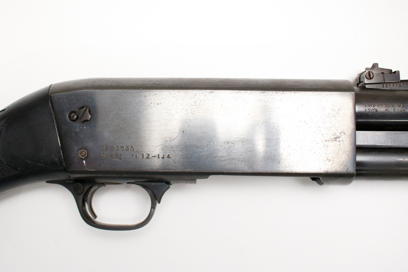 1ST MACHINE WORKS YL12-1J4 12GA Police Trade-In Pump Shotgun