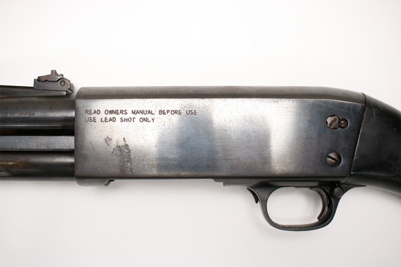 1ST MACHINE WORKS YL12-1J4 12GA Police Trade-In Pump Shotgun