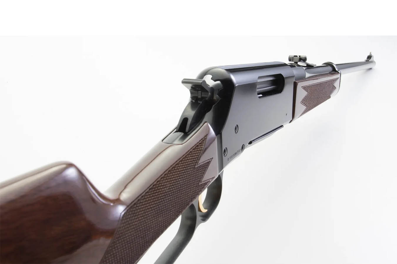 BROWNING FIREARMS BLR Lightweight 81 30-06 Springfield Lever-Action Rifle with Straight Grip Walnut Stock