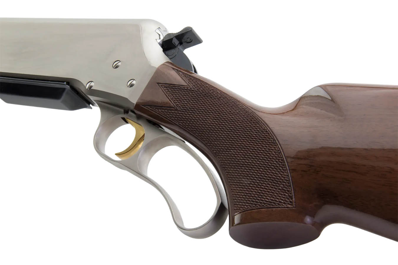 BROWNING FIREARMS BLR Lightweight 308 Win Lever-Action Rifle with Satin Nickel Finish