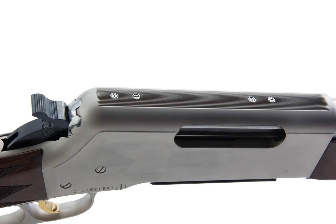 BROWNING FIREARMS BLR Lightweight 308 Win Lever-Action Rifle with Satin Nickel Finish