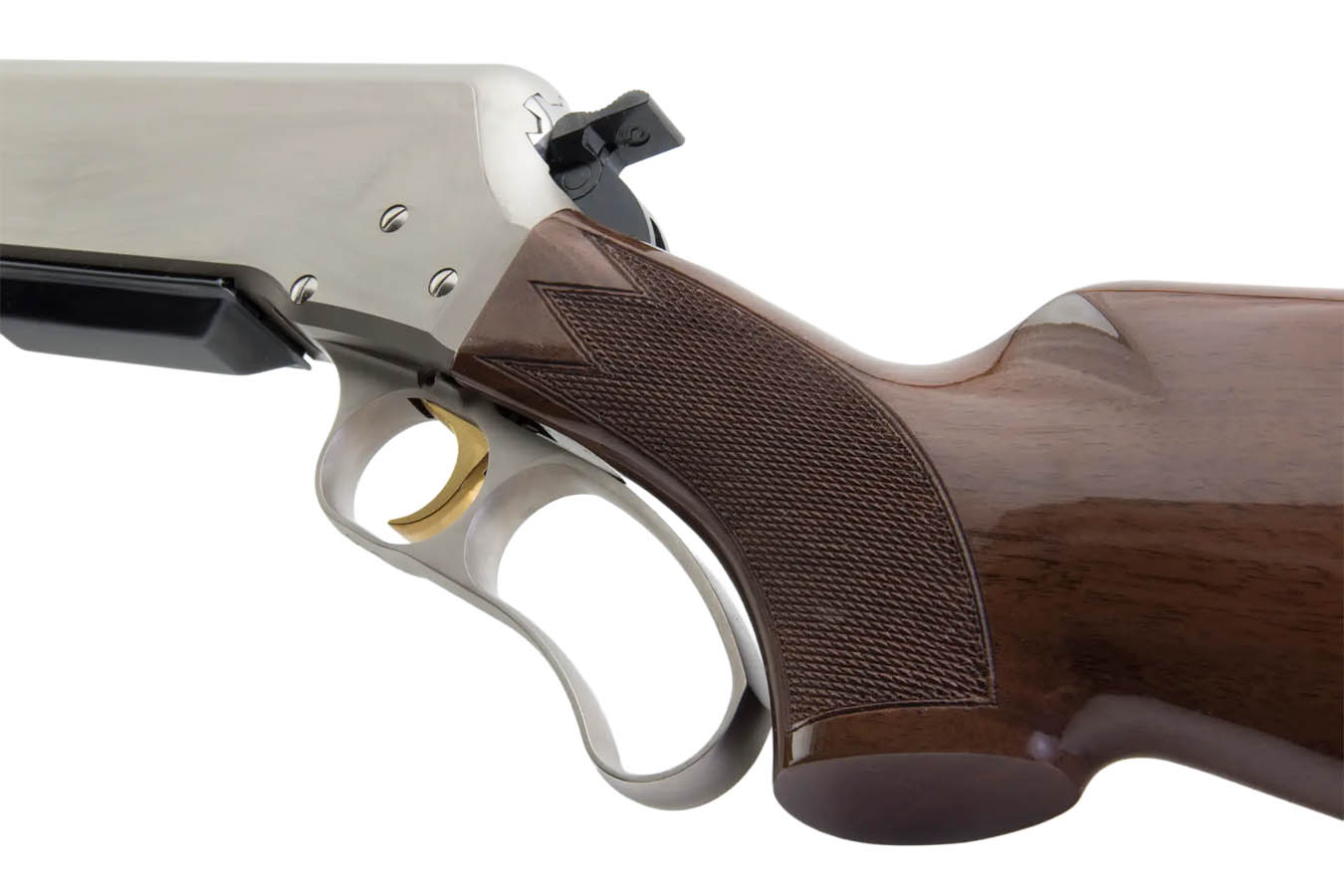 BROWNING FIREARMS BLR Lightweight Stainless 30-06 Springfield Lever-Action Rifle with Satin Nickel Finish