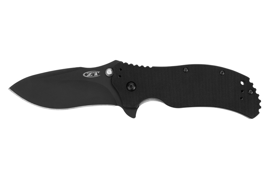 ZERO TOLERANCE Onion Assist Folding Pocket Knife with S30V Black Blade