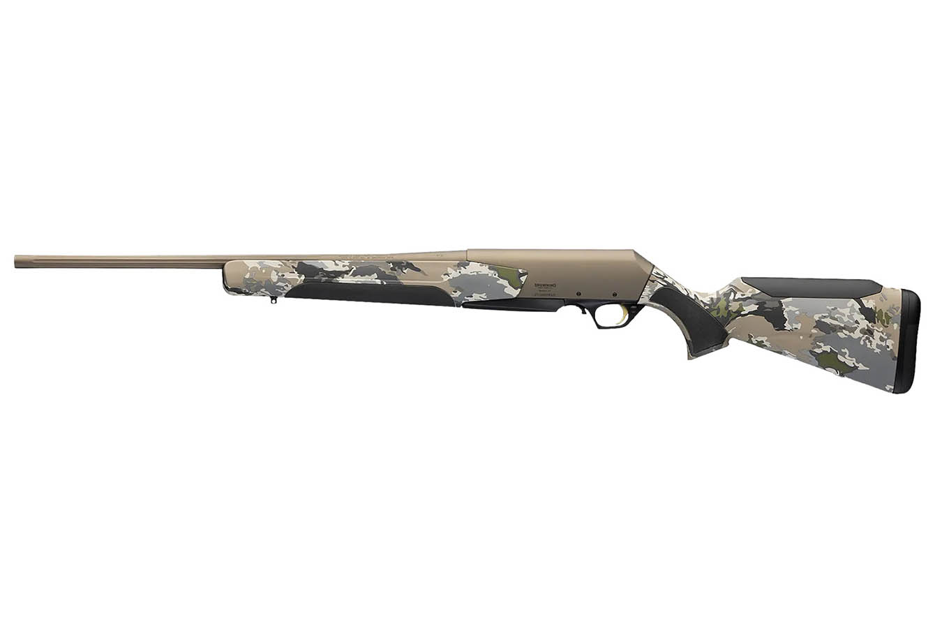 BROWNING FIREARMS BAR MK4 Speed 30-06 Springfield Semi-Auto Rifle with OVIX Camo Stock and Smoked Bronze Cerakote Finish