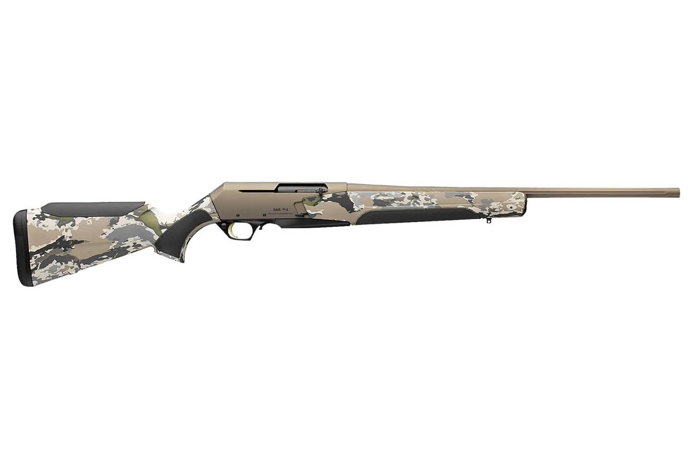BROWNING FIREARMS BAR MK4 Speed 30-06 Springfield Semi-Auto Rifle with OVIX Camo Stock and Smoked Bronze Cerakote Finish