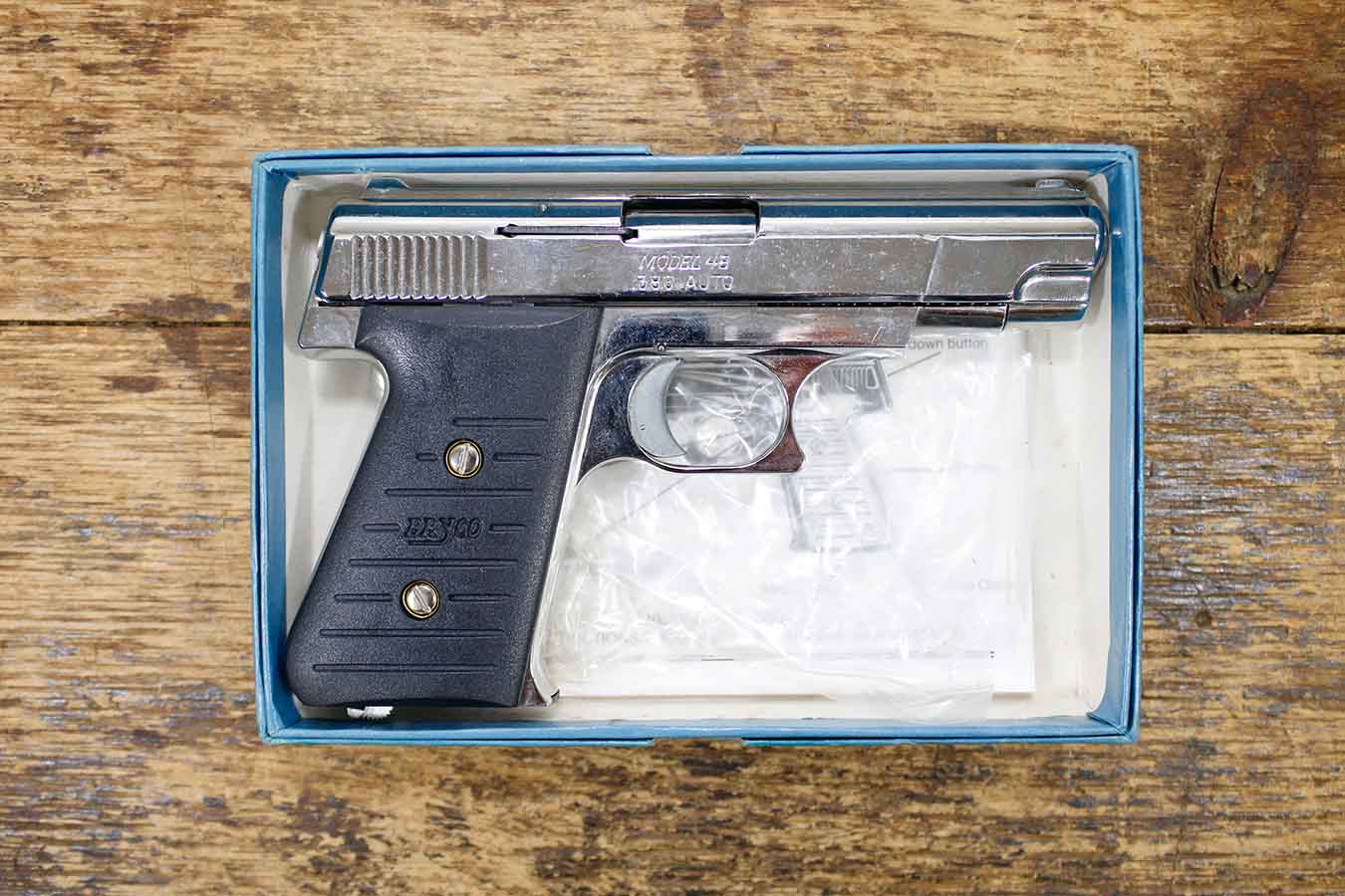 BRYCO Model 48 380 ACP Police Trade-in Pistol with Original Box