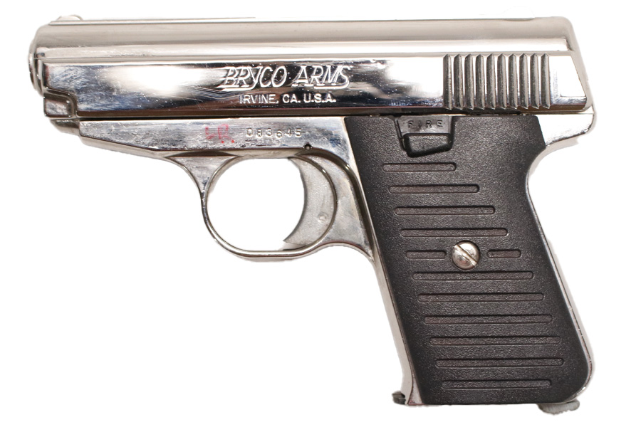 BRYCO Model 38 380 ACP Police Trade-in Pistol