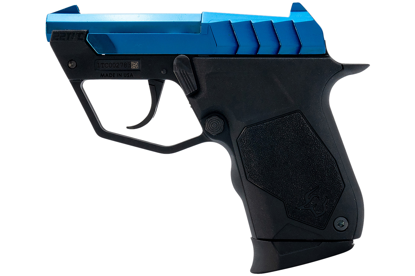 TAURUS 22TUC Micro-Compact 22LR Semi-Auto Pistol with Polished Blue PVD Slide