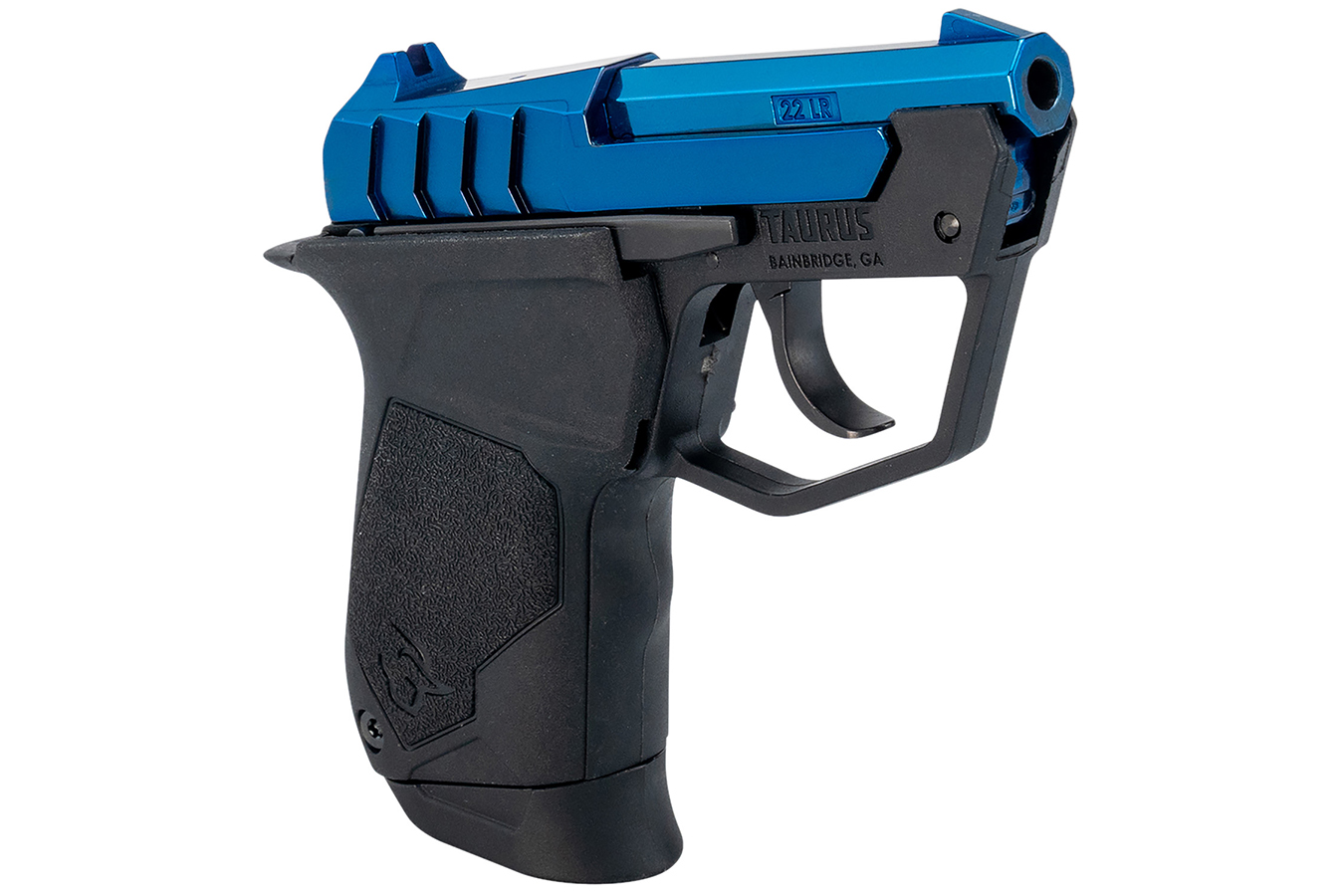 TAURUS 22TUC Micro-Compact 22LR Semi-Auto Pistol with Polished Blue PVD Slide