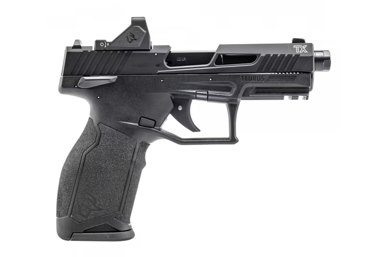 TAURUS TX22 Gen 2 T.O.R.O. 22LR Optic Ready Pistol with Viridian RFX-11 Green Dot Optic