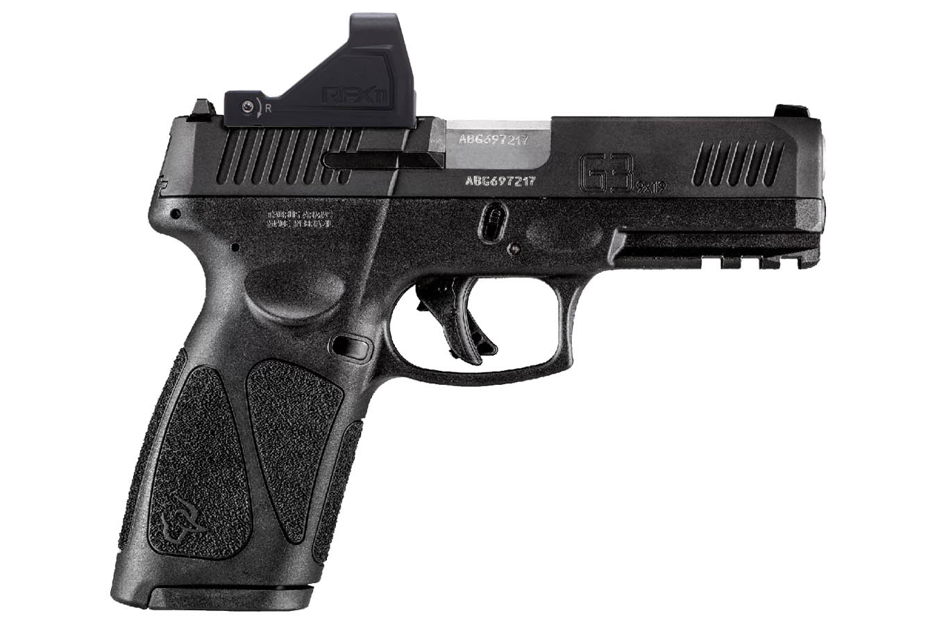 TAURUS G3 T.O.R.O. 9mm Optic Ready Pistol with Viridian RFX-11 Green Dot