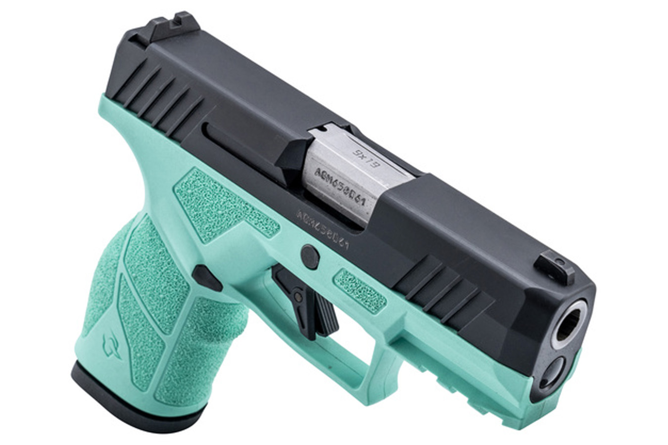 TAURUS GX2 9mm Pistol with Cyan Frame and Black Slide