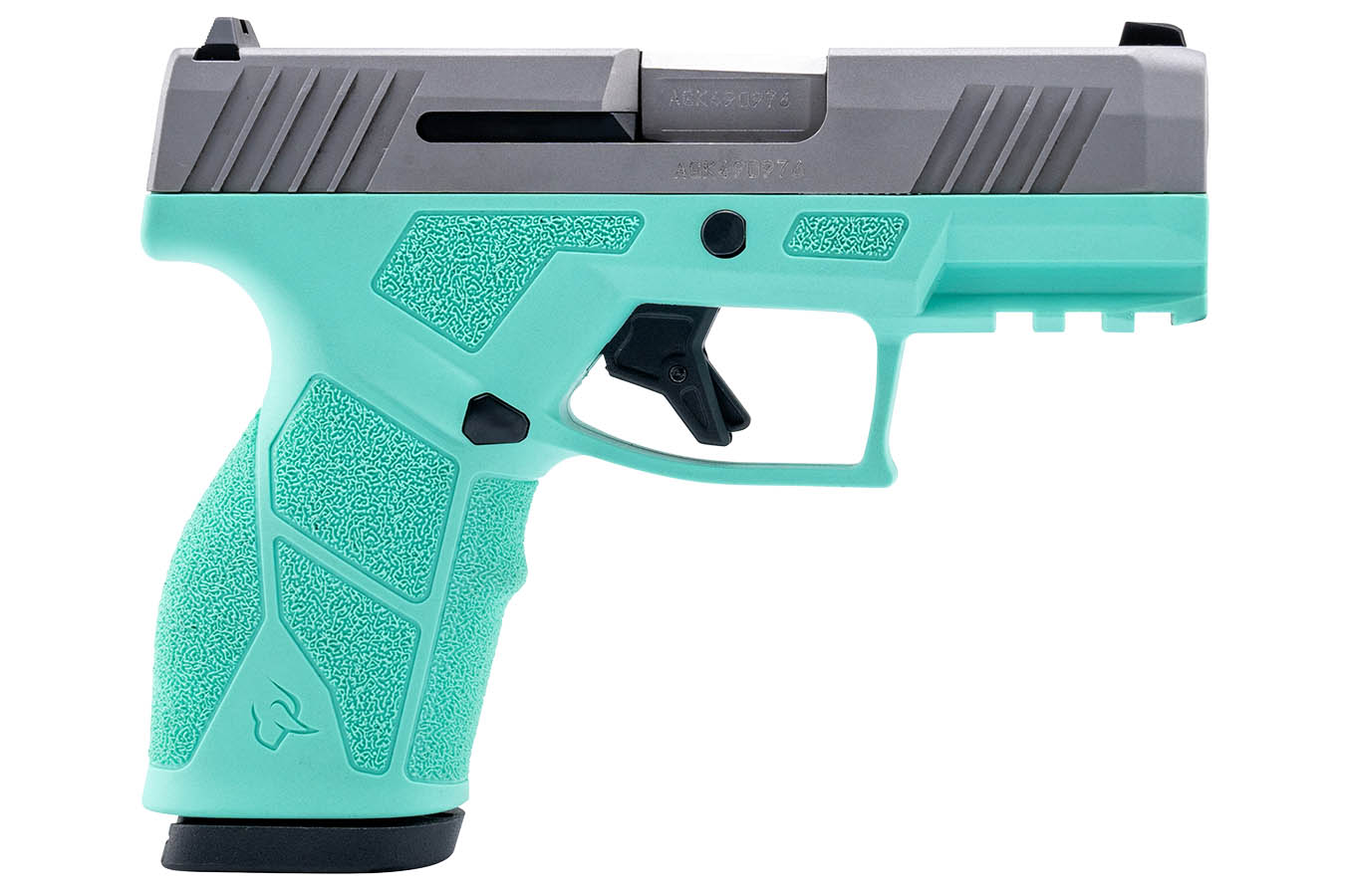 TAURUS GX2 9mm Semi-Auto Pistol with Cyan Frame and Stainless Slide