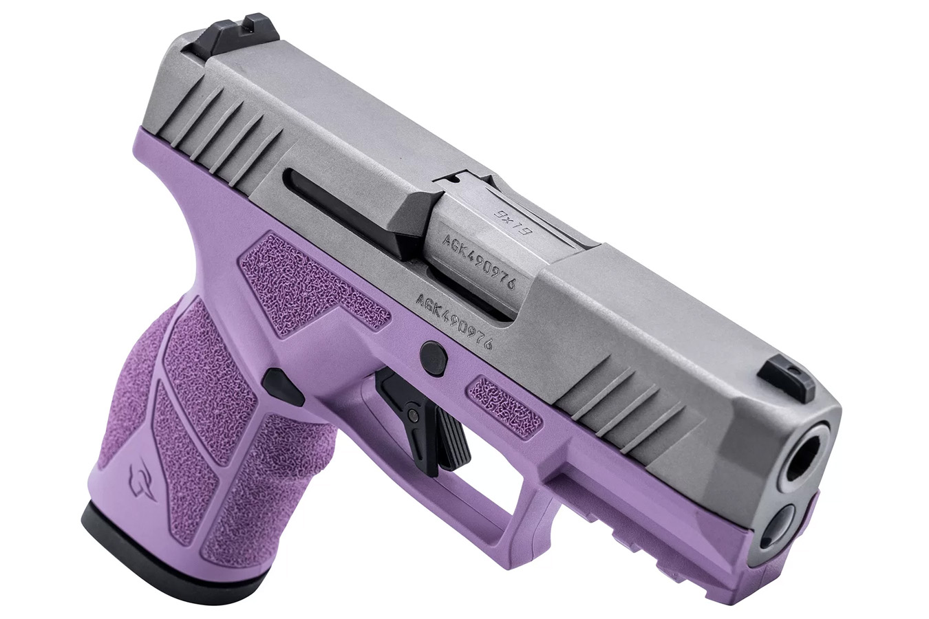 TAURUS GX2 9mm Pistol with Light Purple Frame and Stainless Slide