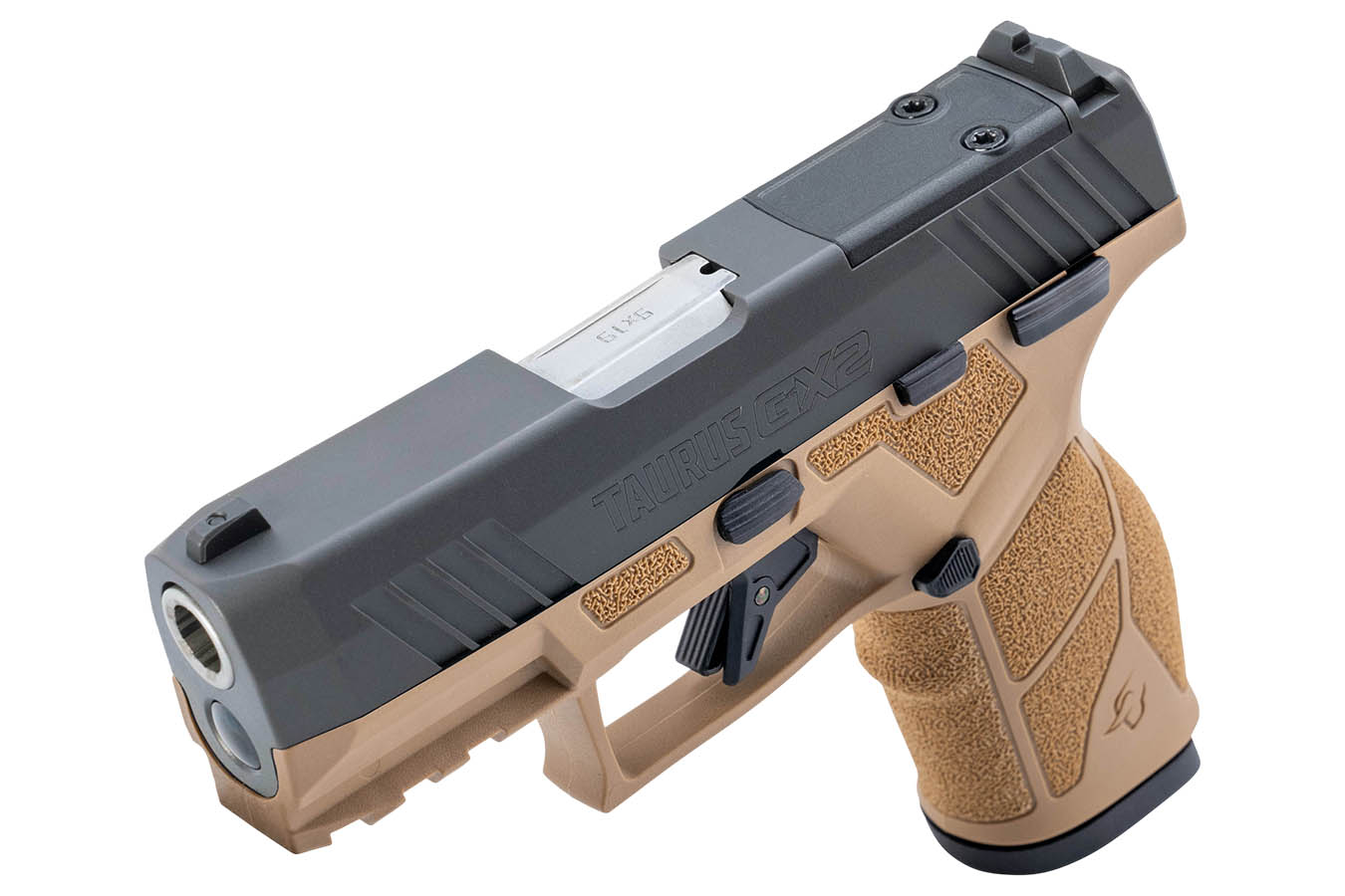 TAURUS GX2 T.O.R.O. 9mm Optic Ready Pistol with Tan Frame